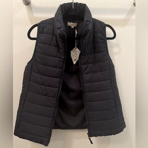 Navy Blue Entro Puffer Vest - 100% Polyester
